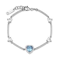 Armband Brosway Dame FANCY CLOUD LIGHT BLUE in Silber Cubic Zirconia FCL126